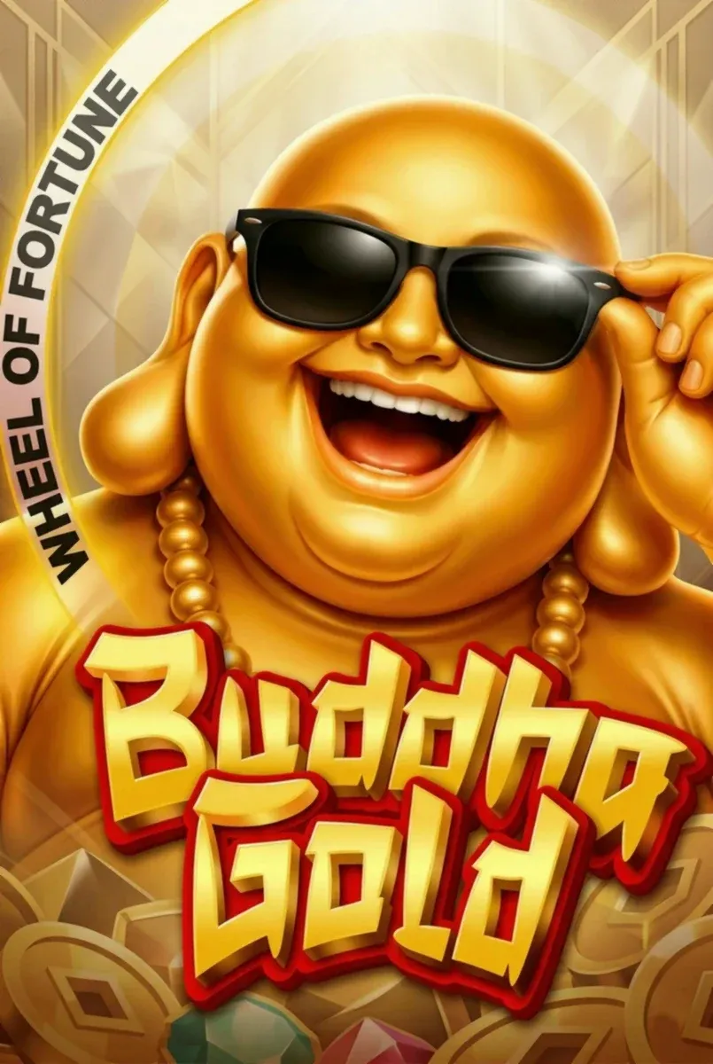 Buddha gold wheel of fortune